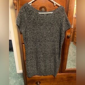 a.n.a Charcoal Knit Top